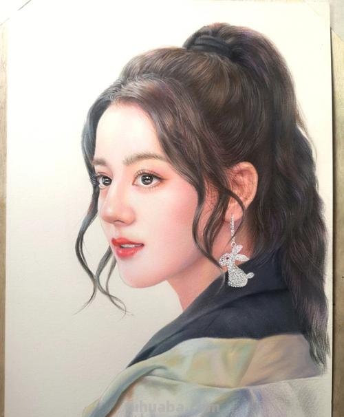 迪丽热巴素描彩铅画教程 迪丽热巴素描彩铅画教程视频