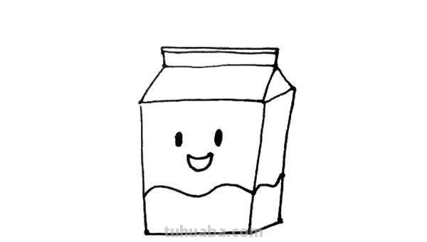 牛奶怎么画简笔画图片 一盒牛奶的简笔画？