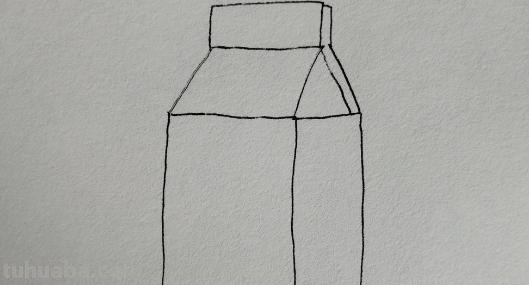 牛奶怎么画简笔画图片 一盒牛奶的简笔画？