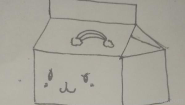 牛奶怎么画简笔画图片 一盒牛奶的简笔画？