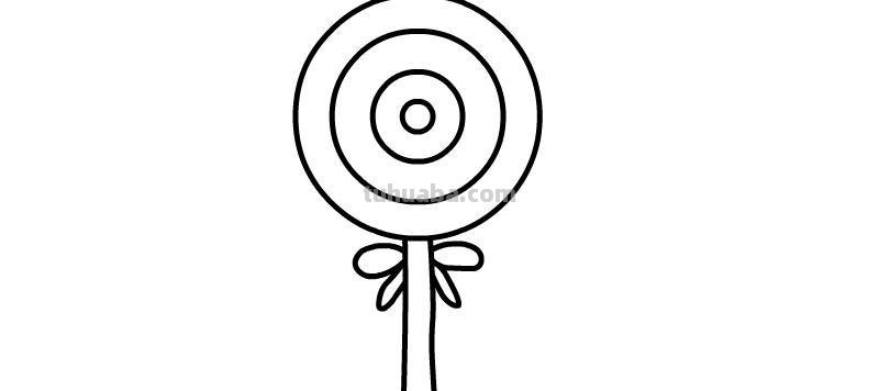 棒棒糖怎么画简笔画 棒棒糖画画?