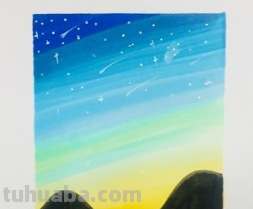 12色马克笔风景画教程