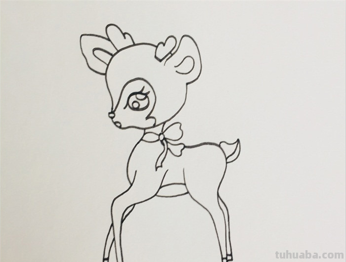 如何画好梅花鹿的简笔画?
