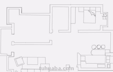客厅怎么画简笔画图片 一年级简单画客厅？