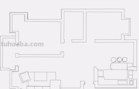 客厅怎么画简笔画图片 一年级简单画客厅？