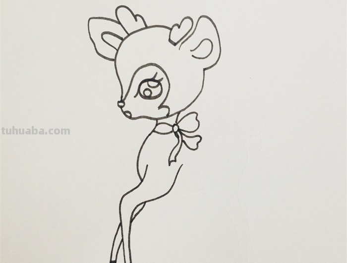 如何画好梅花鹿的简笔画?