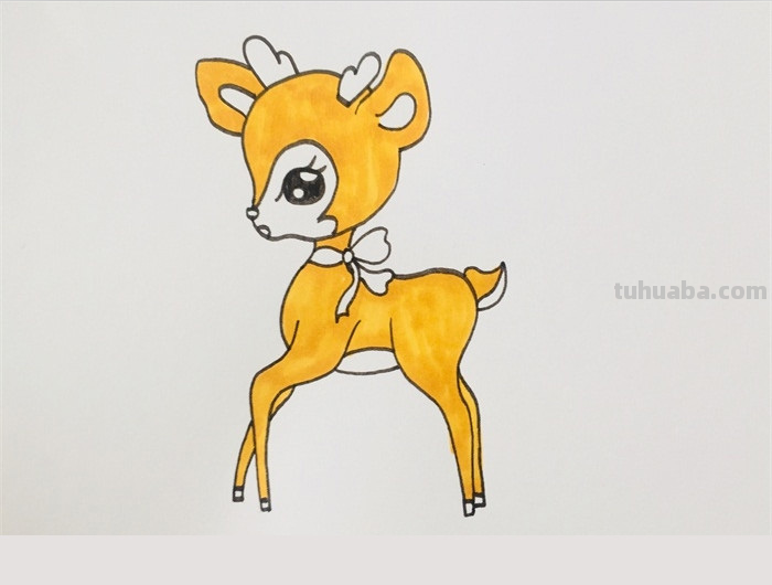 如何画好梅花鹿的简笔画?