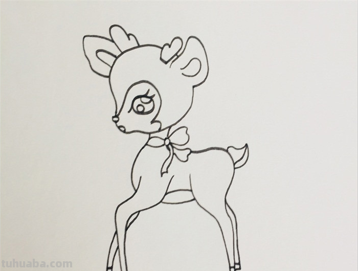 如何画好梅花鹿的简笔画?