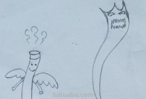烟怎么画简笔画图片 怎样画香烟简笔画？