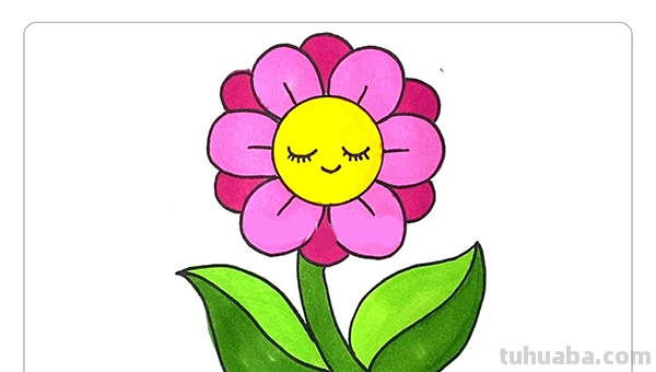 蝴蝶和花朵怎么画