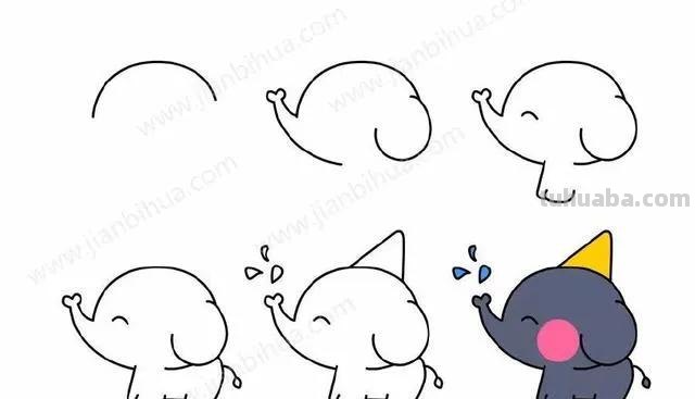 超有爱的小动物简笔画3