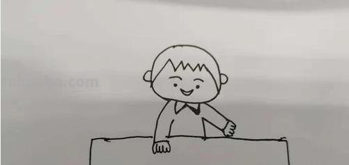 双手怎么画简笔画图片 简笔人物画幼儿简单？