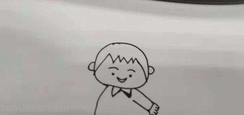 双手怎么画简笔画图片 简笔人物画幼儿简单？