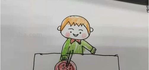 双手怎么画简笔画图片 简笔人物画幼儿简单？