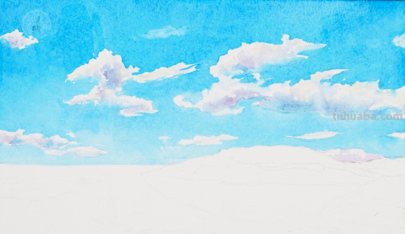 教你画一幅简单的水彩风景画 - 干货满满，小白必备