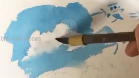 教你画一幅简单的水彩风景画 - 干货满满，小白必备