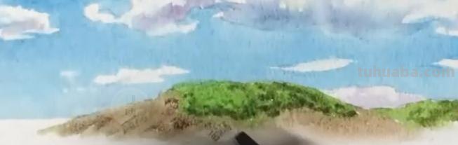 教你画一幅简单的水彩风景画 - 干货满满，小白必备