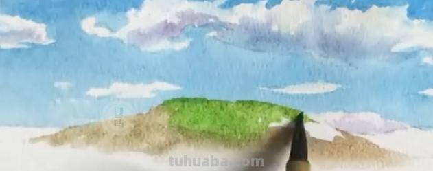 教你画一幅简单的水彩风景画 - 干货满满，小白必备