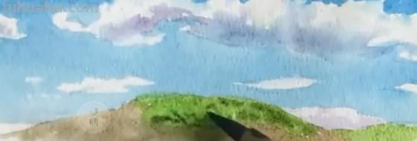 教你画一幅简单的水彩风景画 - 干货满满，小白必备