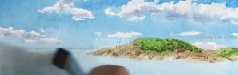 教你画一幅简单的水彩风景画 - 干货满满，小白必备