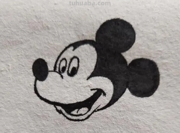 怎样画米奇老鼠