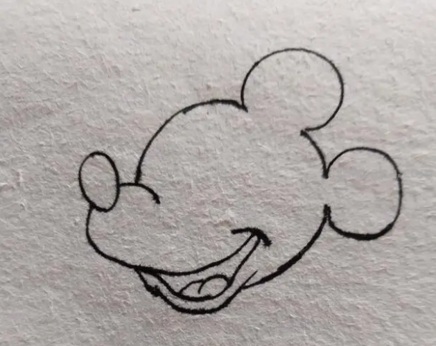 怎样画米奇老鼠