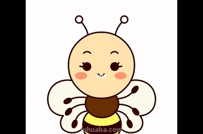 蜜蜂简笔画教程图 蜜蜂简笔画教程图片