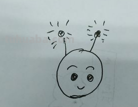小蜜蜂的简笔画步骤是什么?