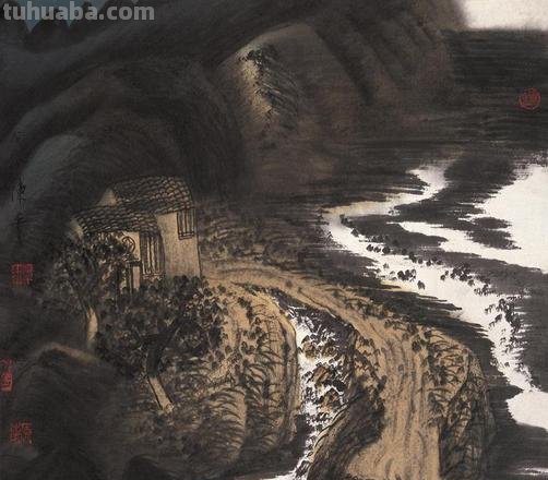 现代著名山水画家陈平四十二幅浑厚苍润经典绘画作品赏析
