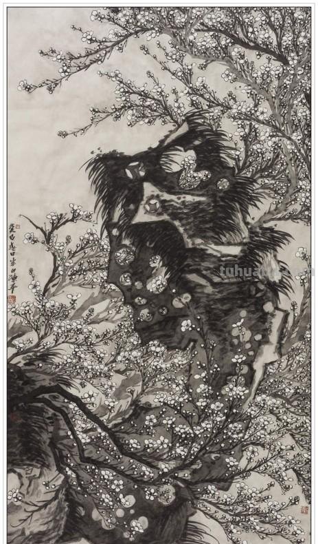 现代著名山水画家陈平四十二幅浑厚苍润经典绘画作品赏析