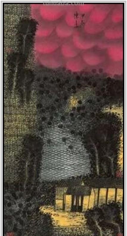 现代著名山水画家陈平四十二幅浑厚苍润经典绘画作品赏析