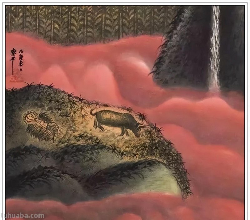 现代著名山水画家陈平四十二幅浑厚苍润经典绘画作品赏析