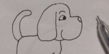 小狗的头怎么画简笔画 小狗简笔画怎么画？