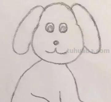 小狗的头怎么画简笔画 小狗简笔画怎么画？