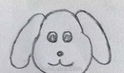 小狗的头怎么画简笔画 小狗简笔画怎么画？