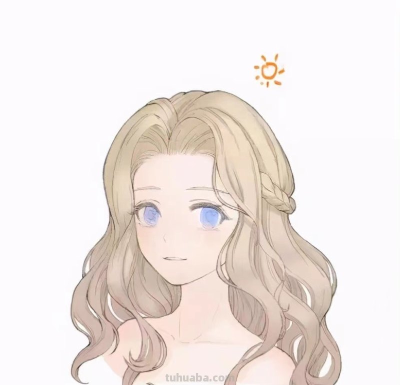 动漫少女手绘教程