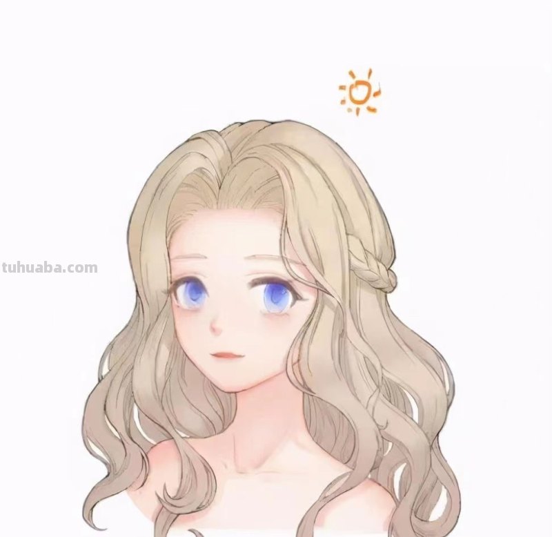 动漫少女手绘教程
