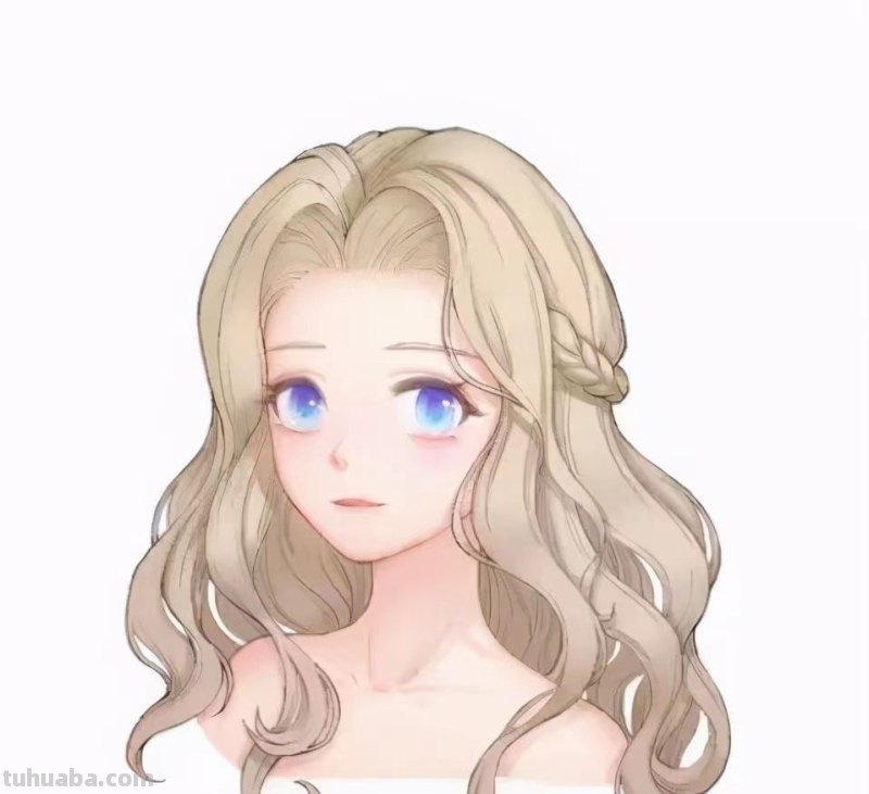 动漫少女手绘教程