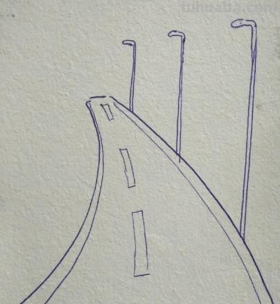 公路怎么画简笔画图片 简笔画公路的画法？