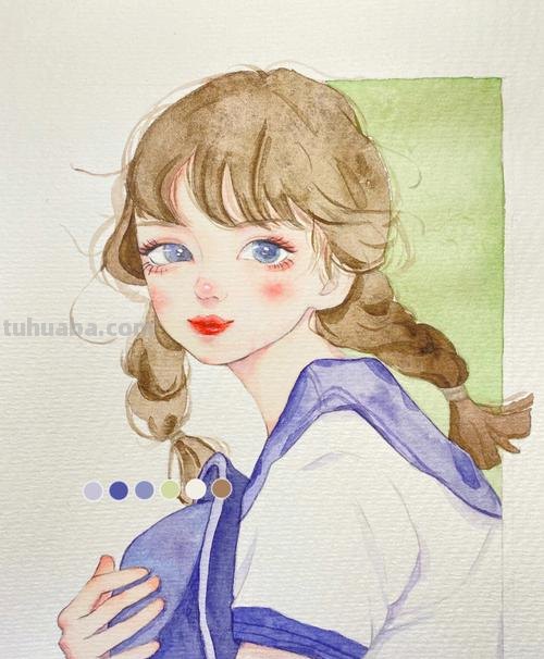 动漫水彩 动漫水彩人物