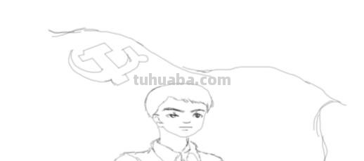 彩铅童心向党怎么画 童心向党儿童简笔画是如何画的？