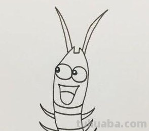 简笔画小龙虾怎么画 龙虾简笔画的画法？