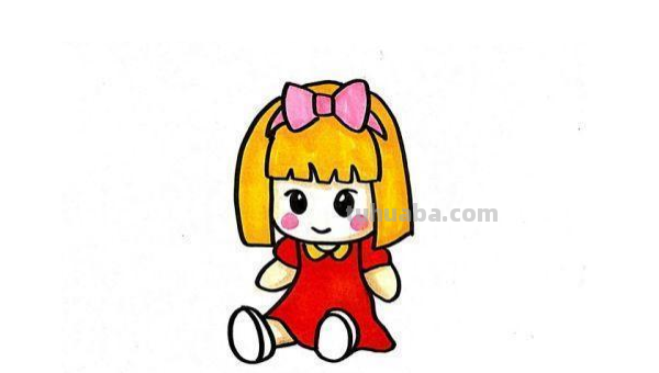 女孩喜欢的玩具怎么画