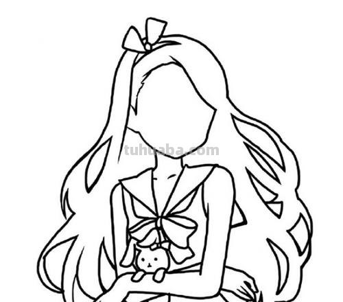 布偶女孩简笔画画法 布偶女孩简笔画画法图片