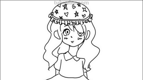 洋娃娃的简单画法