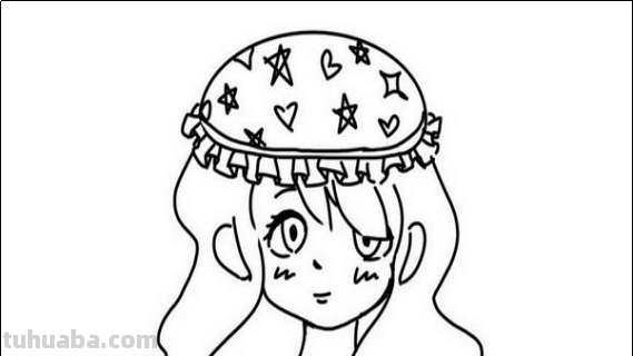 洋娃娃的简单画法