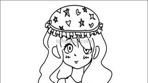洋娃娃的简单画法