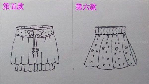 阳台裙子速写 速写默写画服装技巧？