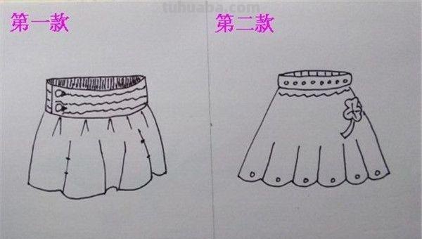 阳台裙子速写 速写默写画服装技巧？