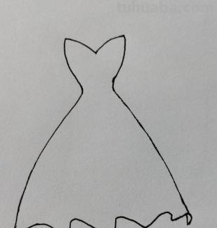 阳台裙子速写 速写默写画服装技巧？